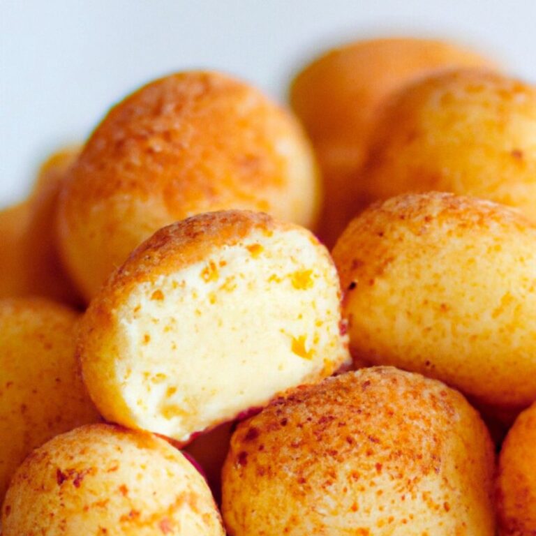 Bolinho de Tapioca e Queijo