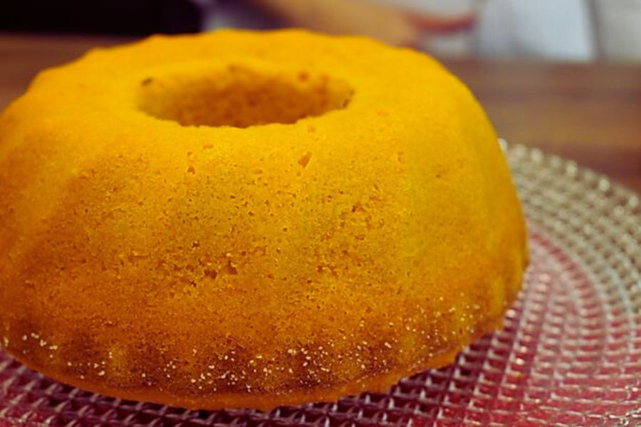 Bolo de Cenoura com Farinha de Arroz