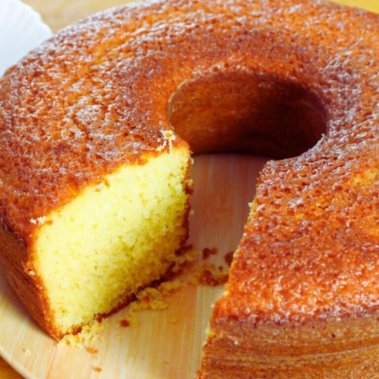 Bolo de Laranja Sem Açúcar