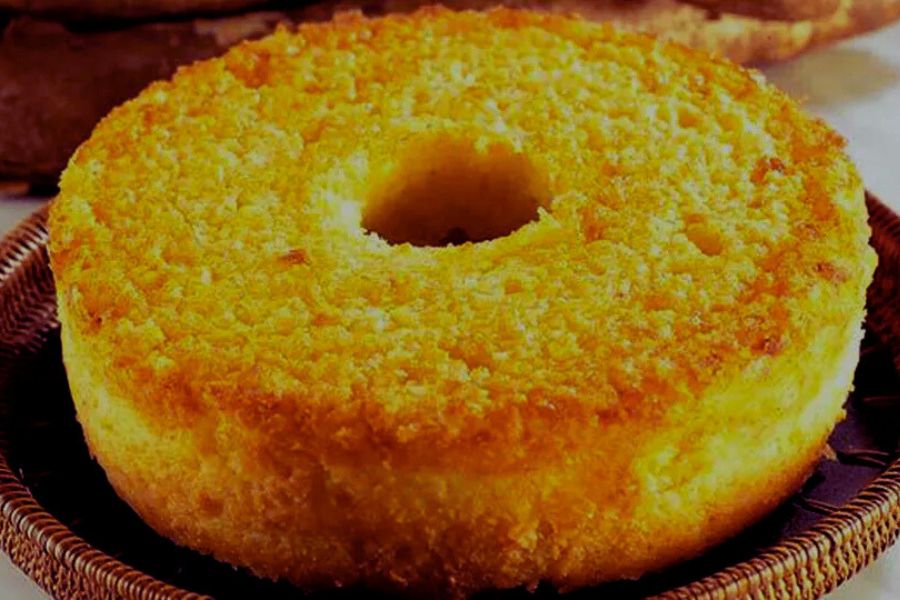 Bolo de Mandioca com Coco