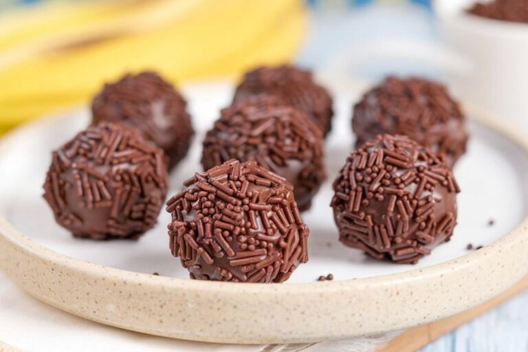 Brigadeiro de Banana Fit