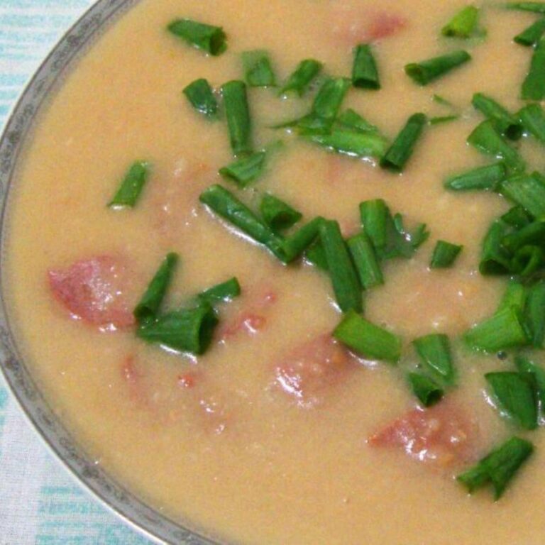 Caldo de Feijão com Bacon