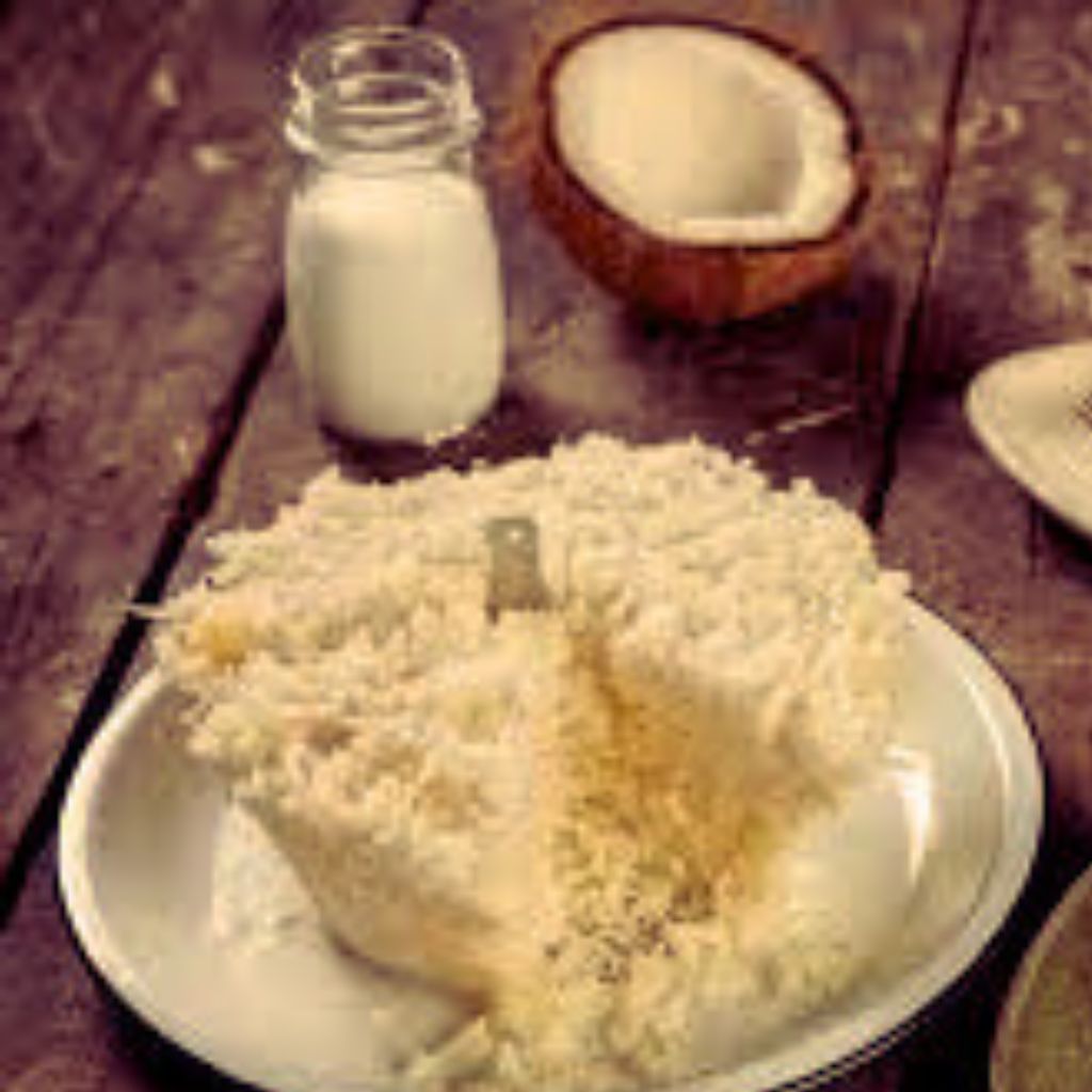 Cuscuz de Arroz com Leite de Coco