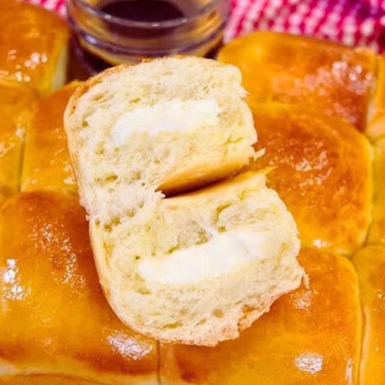 Pão de Batata Doce com Requeijão