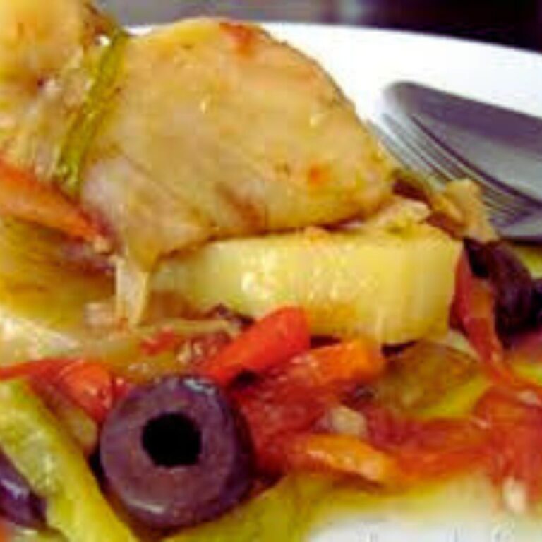 Bacalhau com Batatas e Pimentão