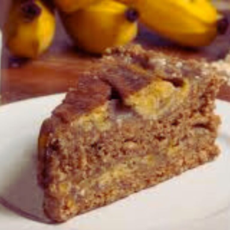 Bolo de Aveia com Banana