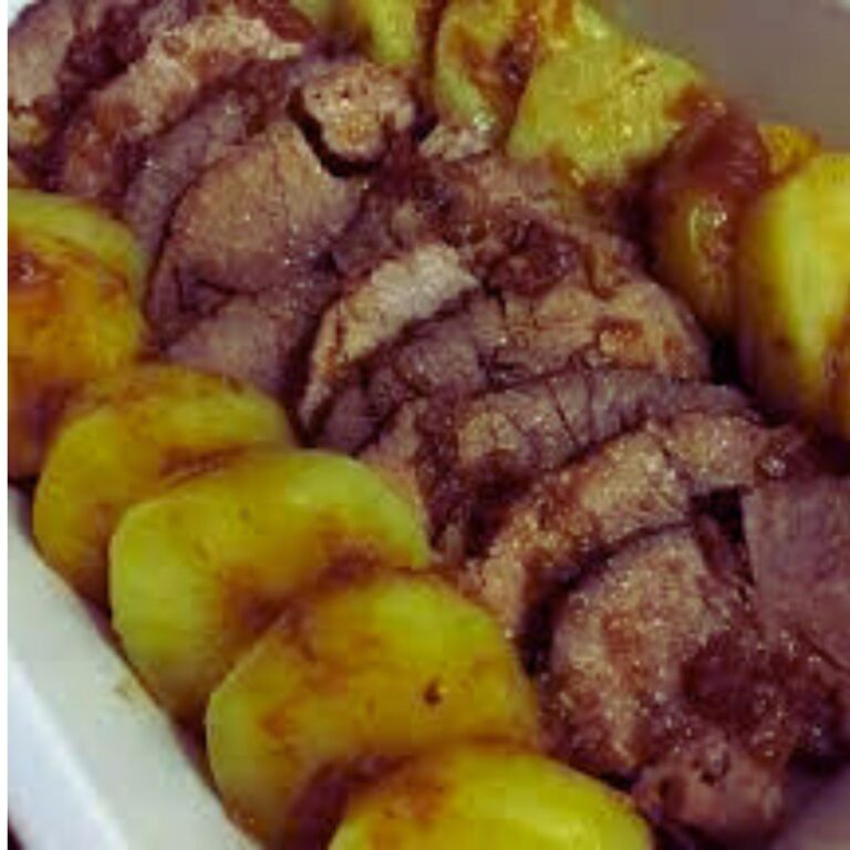 Carne Assada com Batata-Doce