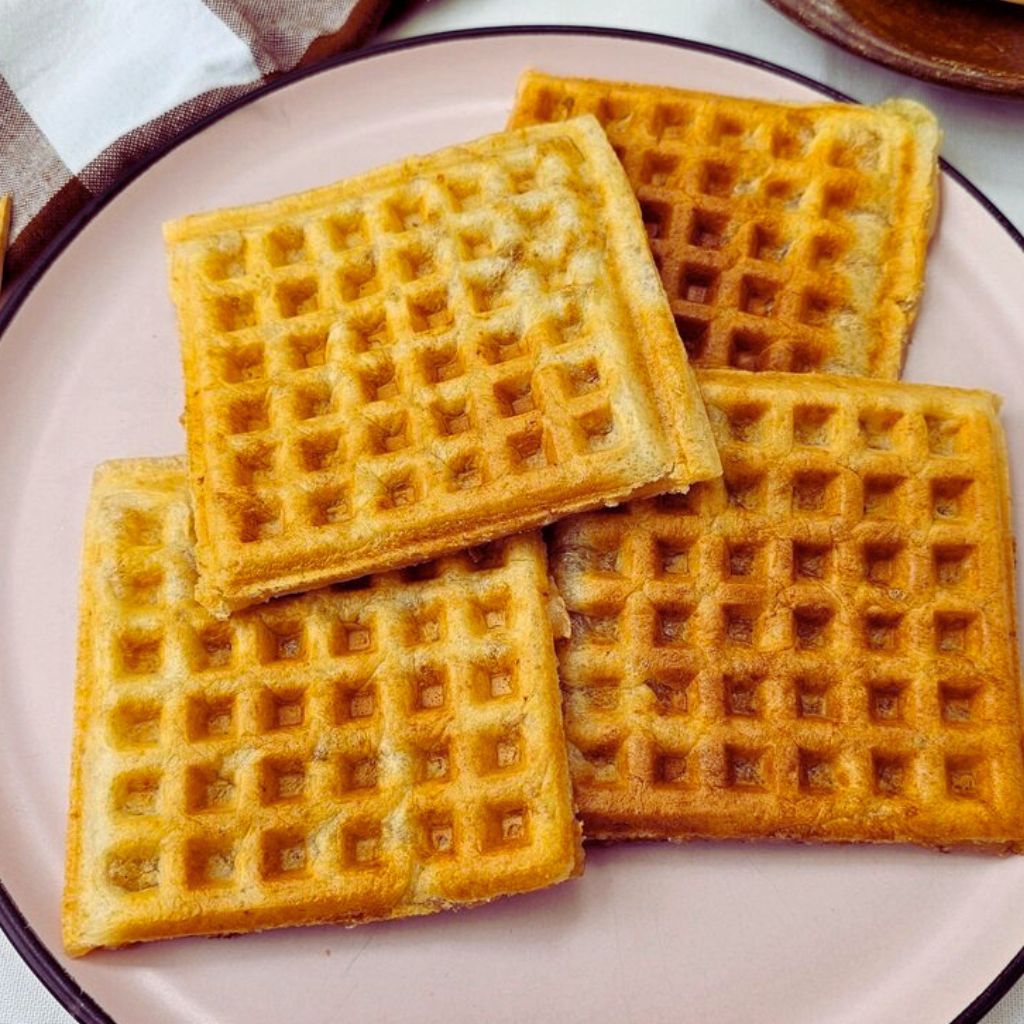 Waffle de Aveia Sem Glúten