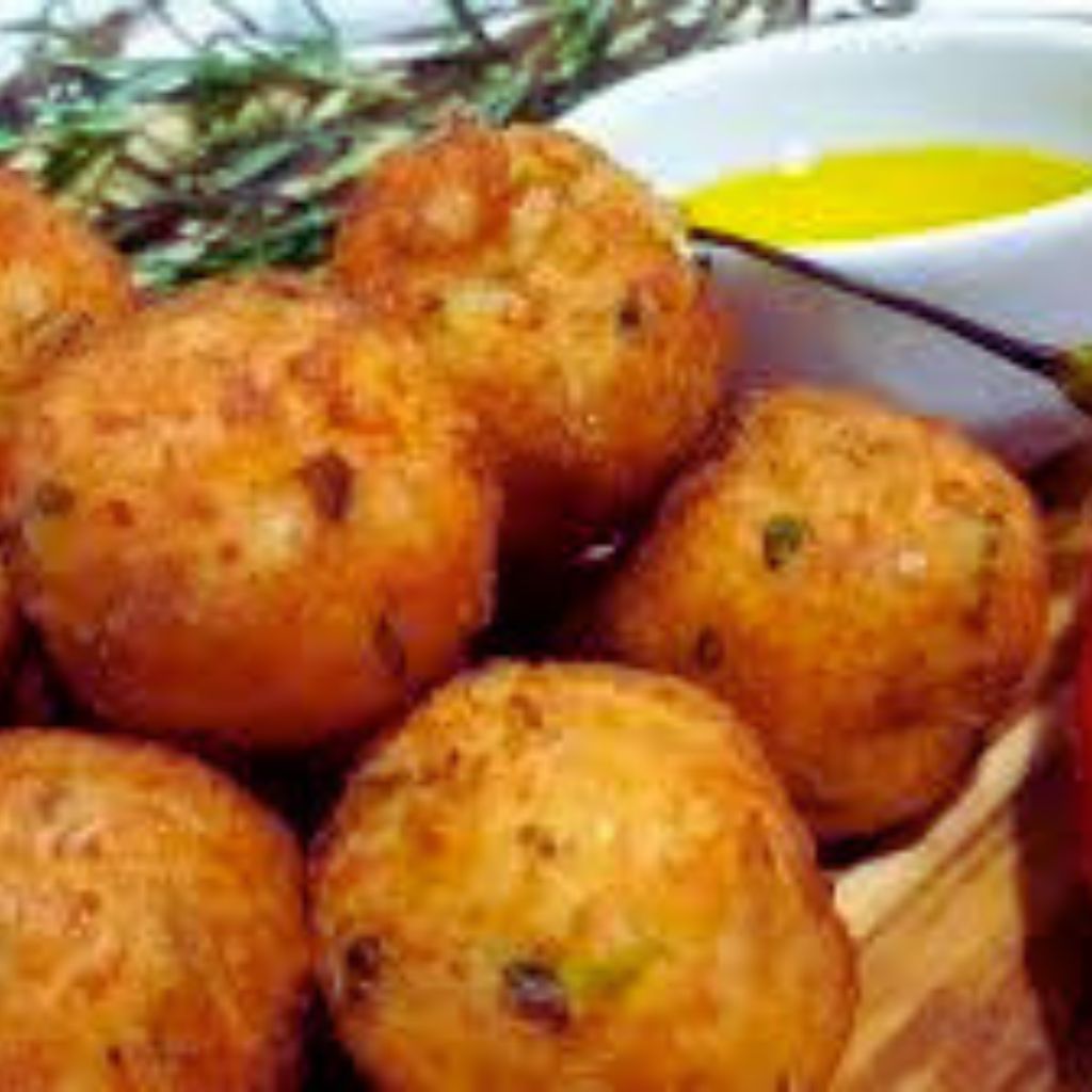 Bolinho de Bacalhau Crocante