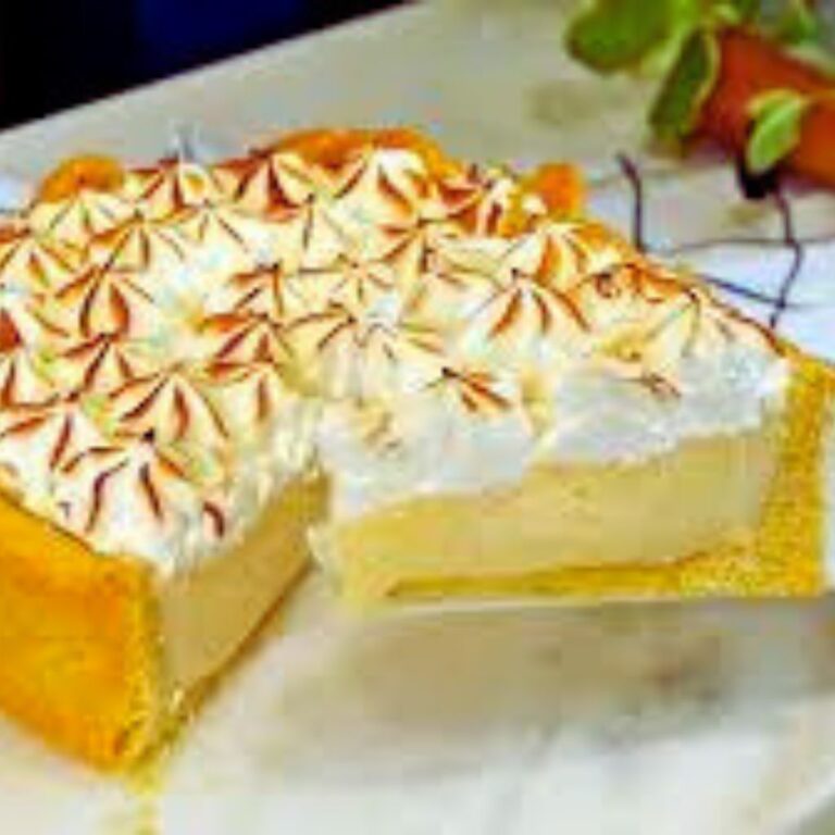 Torta de Limão com Merengue