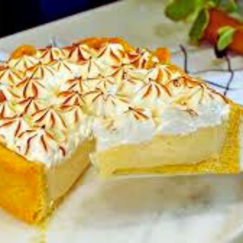 Torta de Limão com Merengue